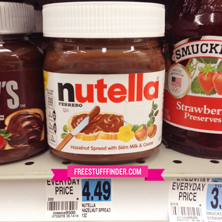 Free Nutella Spread at Rite Aid