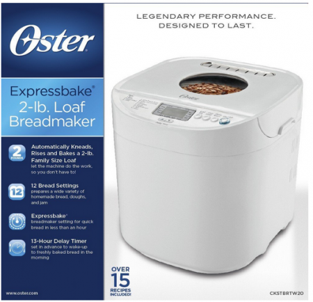 *HOT* $22.49 (Reg $70) Oster Breadmaker + Free Shipping 