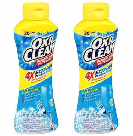 $0.99 (Reg $4) OxiClean Dish Detergent at Rite Aid