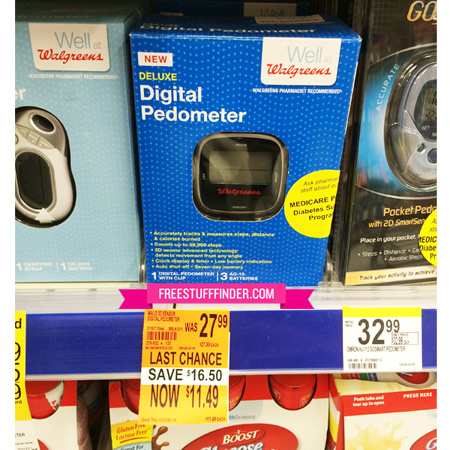 *HOT* $0.49 (Reg $25.49) Digital Pedometer at Walgreens