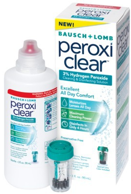 $1.99 (Reg $8) PeroxiClear Contact Solution at CVS