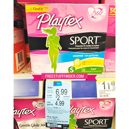 Playtex-Tampons