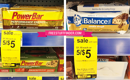 $0.50 (Reg $1.59) Clif Power Bars at Walgreens