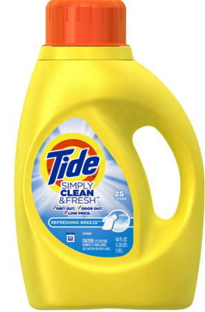 $2.49 Tide Simply Clean Laundry Detergent at CVS (Week 9/14) - Print Now 