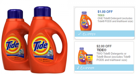 $3.94 (Reg $9.99) Tide Detergent at Rite Aid 