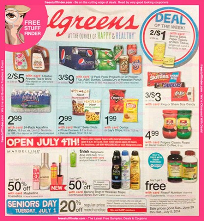 *HOT* Walgreens Ad Preview (Week 6/29 – 7/5)