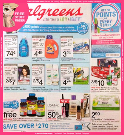 *HOT* Walgreens Ad Preview (Week 7/6 – 7/12)