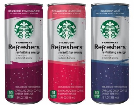*HOT* $1.00 Off Starbucks Refresher Coupon