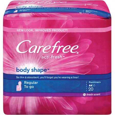 Free Carefree Pantiliners at Walgreens