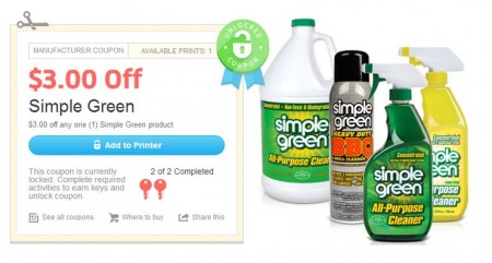 *HOT* $3.00 Simple Green Coupon + Moneymaker at Walmart