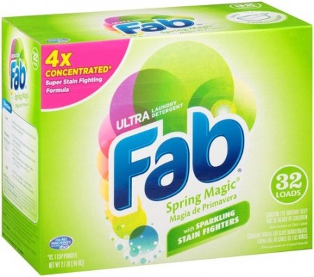 $0.96 (Reg $2.96) Fab Laundry Detergent at Walmart