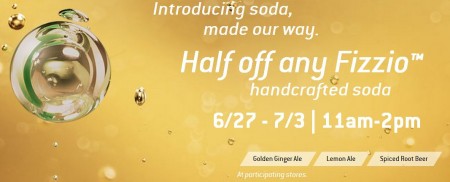 *HOT* 50% off Fizzio Sodas at Starbucks