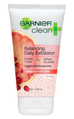 Free Sample Garnier Clean+ Blackhead Eliminating Scrub