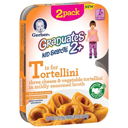 $0.99 (Reg $2.99) Gerber Graduates Kids Meals at Safeway Affiliate Stores