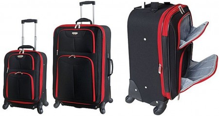 $59.99 (Reg $200) 2-Piece Luggage Set at Staples + Free Shipping