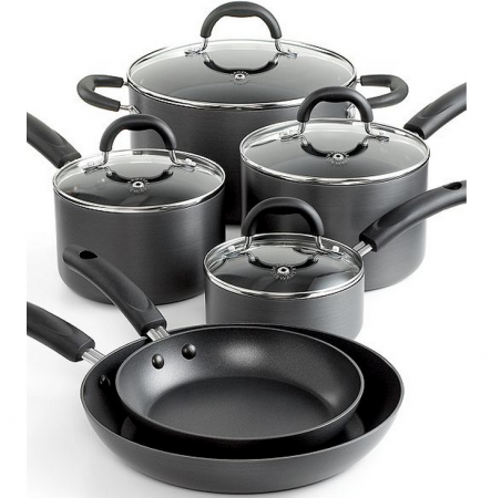 $38.99 (Reg $170) 10 Piece Cookware Set at Macy's