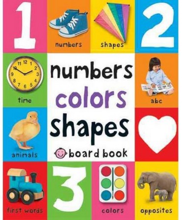 $3.30 (Reg $6) Numbers Colors Shapes Kids Book