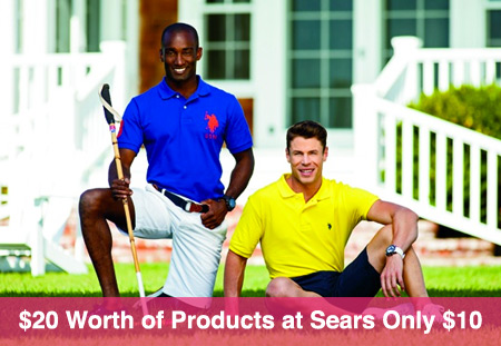 $20 Worth of Apparel, Home, Jewelry at Sears for Only $10