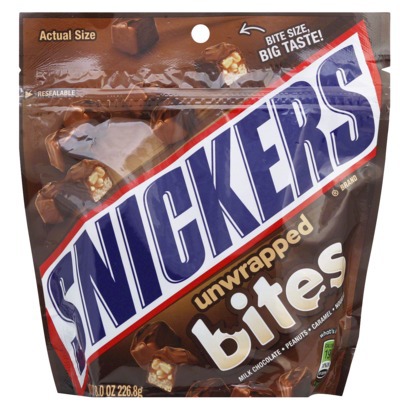 $0.50 (Reg $4) Snickers Bites at Walgreens