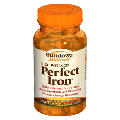 $1.90 (Reg $5.79) Sundown Naturals Iron Tablets at Rite Aid