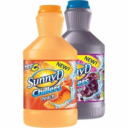 $0.50 (Reg $1.00) Sunny D Chillers at Walmart