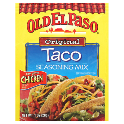 $0.45 Old El Paso Taco Seasoning at Walmart