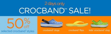 *HOT* 50% Off Select Crocband Styles