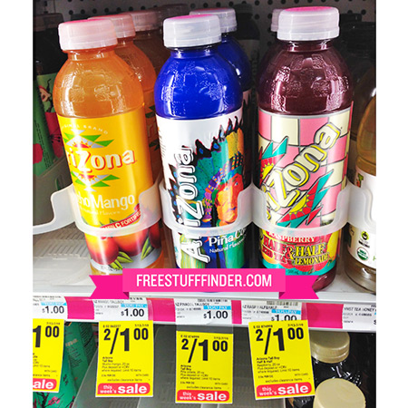 $0.50 Arizona Tall Boy Teas at CVS
