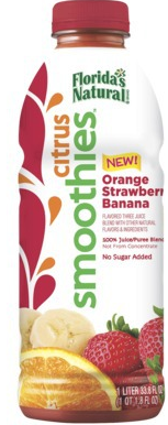 $1.98 (Reg $2.98) Florida's Natural Smoothies at Walmart