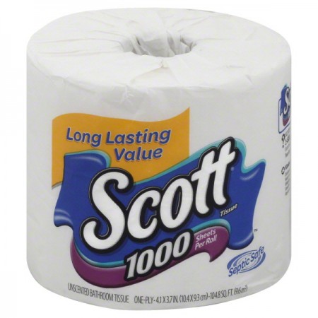 Free Roll Scott 1000 Bath Tissue