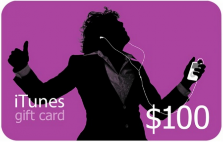$85 (Reg $100) iTunes Gift Card + Fee Shipping