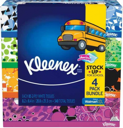 $0.56 Kleenex Tissue Boxes at Walmart