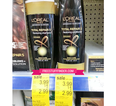 $0.89 L'Oreal Advanced Shampoo at Walgreens