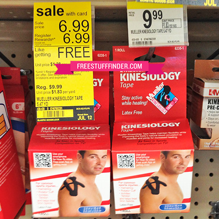 Free Mueller Kinesiology Strips at Walgreens (Reg $9.99)