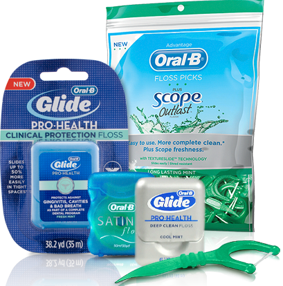 Free Oral B Glide Floss at Rite Aid