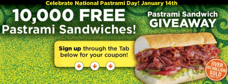 Pastrami Coupon