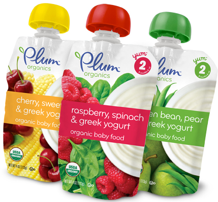 $0.67 Plum Organics Baby Pouches at Walgreens