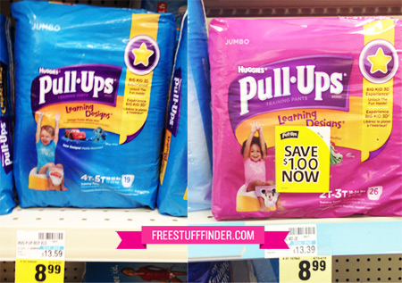 *HOT* $3.61 (Reg $13.39) Huggies Pull-Ups at CVS