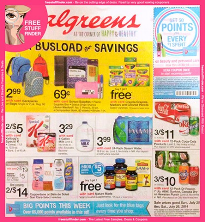 *HOT* Walgreens Ad Preview (Week 7/20 – 7/26)