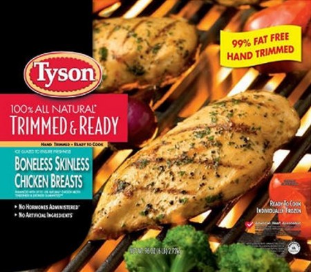 $1.00 Tyson Frozen Chicken Breasts Coupon