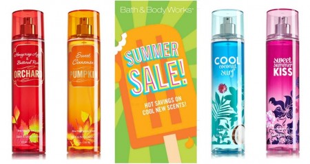 Free Fragrance Mist with any Purchase at Bath & Body Works