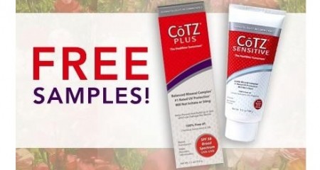 Free Sample CōTZ Sunscreen