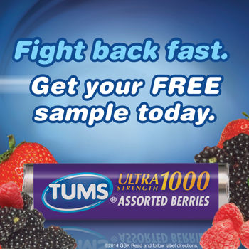 Free Sample Tums Ultra Maximum Strength Tablets 