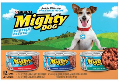 Mighty Dog Food as low as $0.38 per can at Target & Walmart 