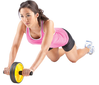$5.54 (Reg $12) Gold's Gym Ab Wheel + Free Store Pickup