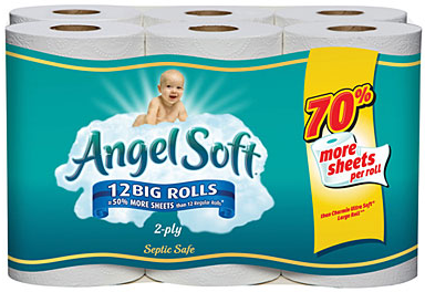 $2.88 (Reg $8.39) Angel Soft Bath Tissue at CVS (Only $0.24 Per Big Roll!)