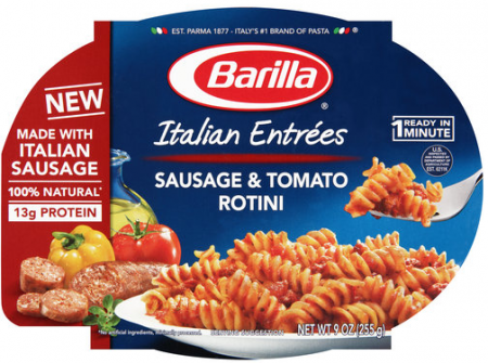 *New* $0.75 Barilla Italian Entrees Coupon