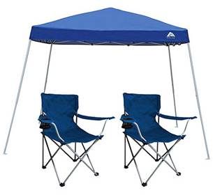 $50 (Reg $70) 9x9 Canopy & 2 Chairs + Free Shipping 