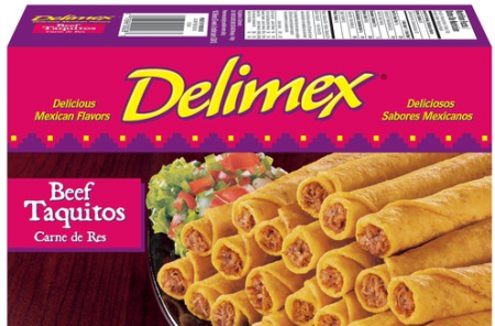 $3.98 (Reg $5.63) Delimex Taquitos at Walmart