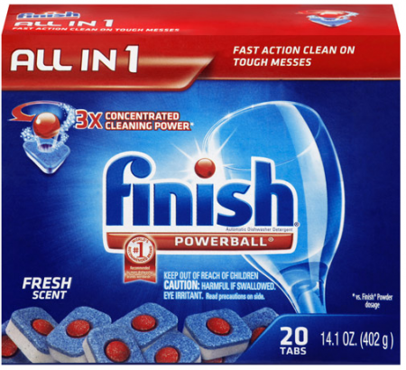 Free Finish Dish Detergent at Rite Aid